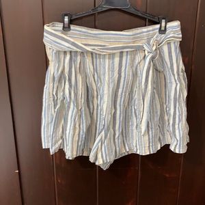 A new day striped shorts